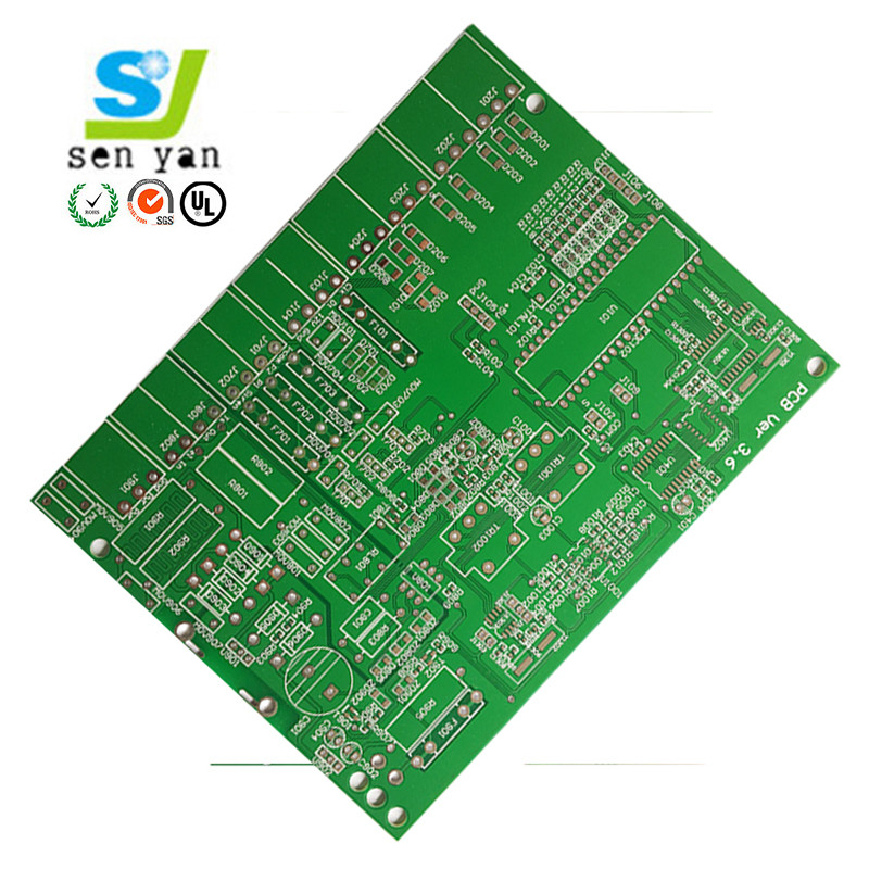 Electronic Card 2 Layers PCB 0.4-3.0mm CEM1 2oz 3oz 6oz