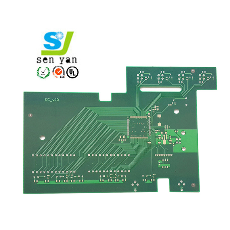 Green Oil FR4 Double Sided PCB Lead Free Tin Spray Process PCB Circuit Board