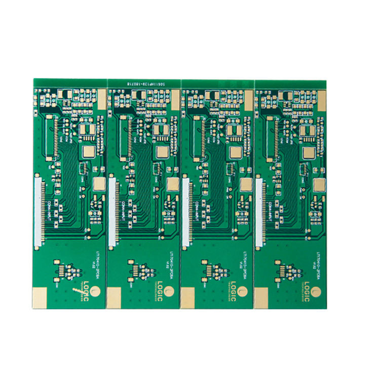 Car DVD Player 2 Layers PCB 0.2 To 8.0mm HASL 1.6mm